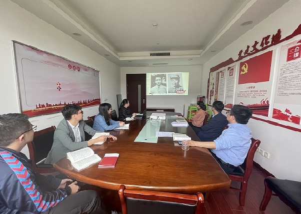 九州体育(JiuZhou Sports)官方网站开展“学好党史，百炼成钢”主题党日活动