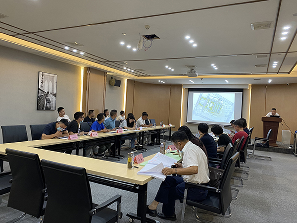 九州体育(JiuZhou Sports)官方网站组织召开鄱阳县鄱阳湖公园地下停车场项目初步设计的评审会