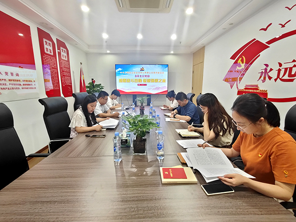九州体育(JiuZhou Sports)官方网站党支部开展“感悟奋斗历程 砥砺强国之志”主题党日活动